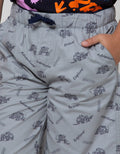 Little M Short Pants Woven Jeep