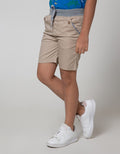 Little M Short Pants Woven Basic Solid Rib