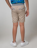 Little M Short Pants Woven Basic Solid Rib