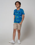 Little M Short Pants Woven Basic Solid Rib