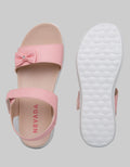 Nevada Ankle Strap Sandals Girls With Ribbon