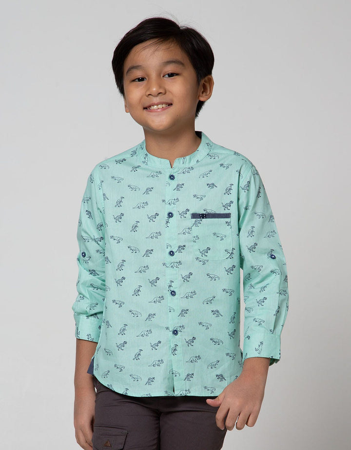 Little M Long Sleeve Koko Casual Print Dino