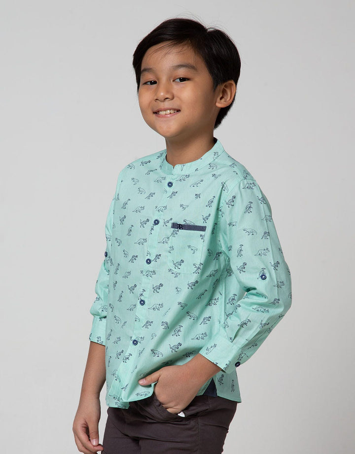 Little M Long Sleeve Koko Casual Print Dino