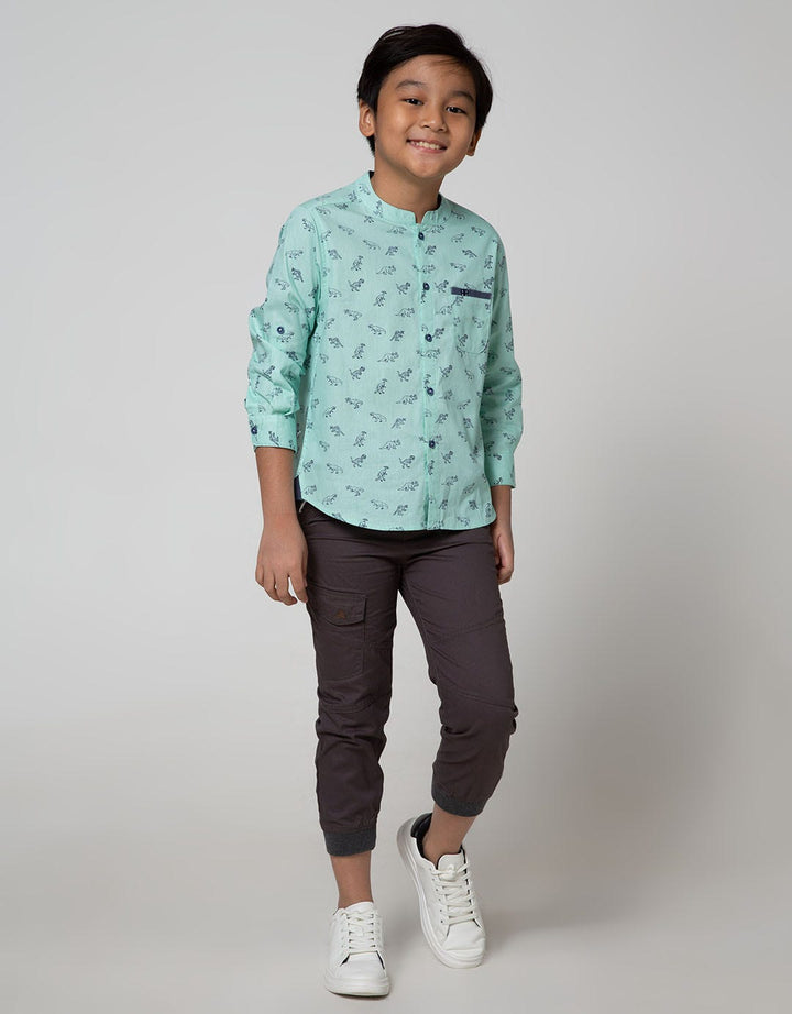 Little M Long Sleeve Koko Casual Print Dino
