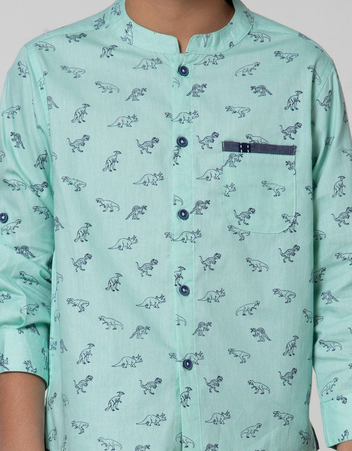 Little M Long Sleeve Koko Casual Print Dino