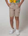 Little M Short Pants Woven Basic Solid Rib