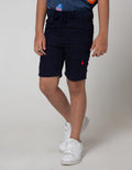 Little M Short Pants Woven Basic Solid Rib