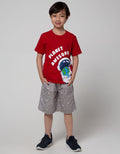 Little M Short Pants Woven Shark