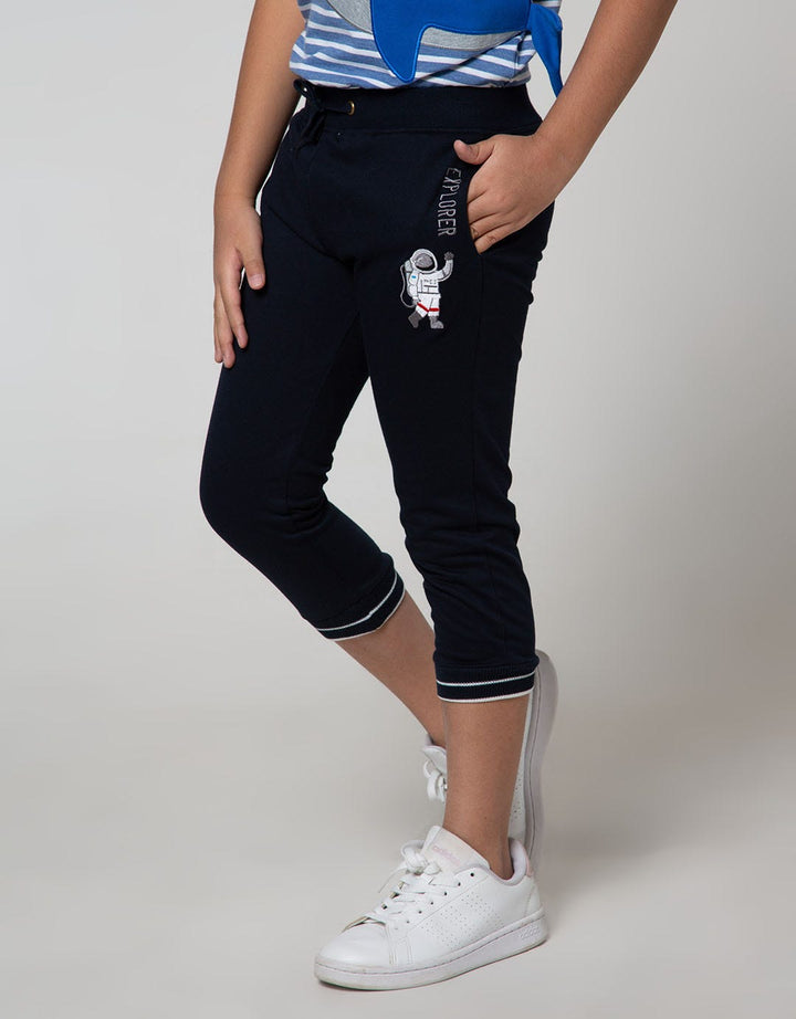 Little M Jogger Cut N Sewn Terry Space