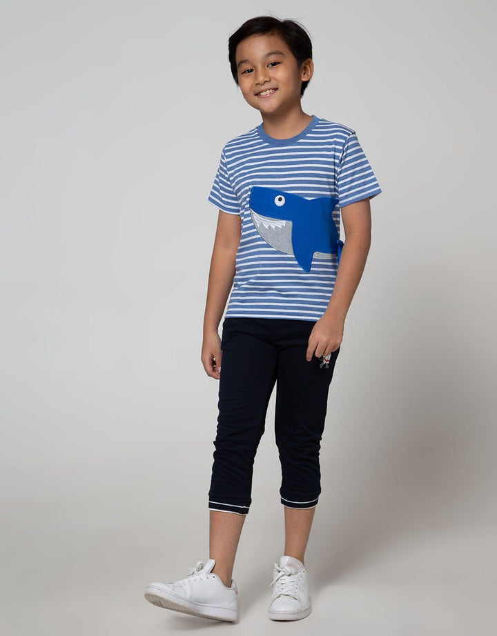 Little M Jogger Cut N Sewn Terry Space