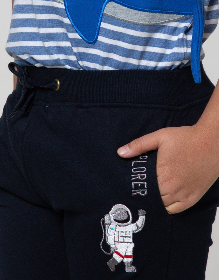 Little M Jogger Cut N Sewn Terry Space