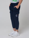 Little M Jogger Cut N Sewn Terry Cargo
