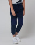 Little M Jogger Cut N Sewn Terry Zipper