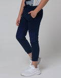Little M Jogger Cut N Sewn Terry Zipper