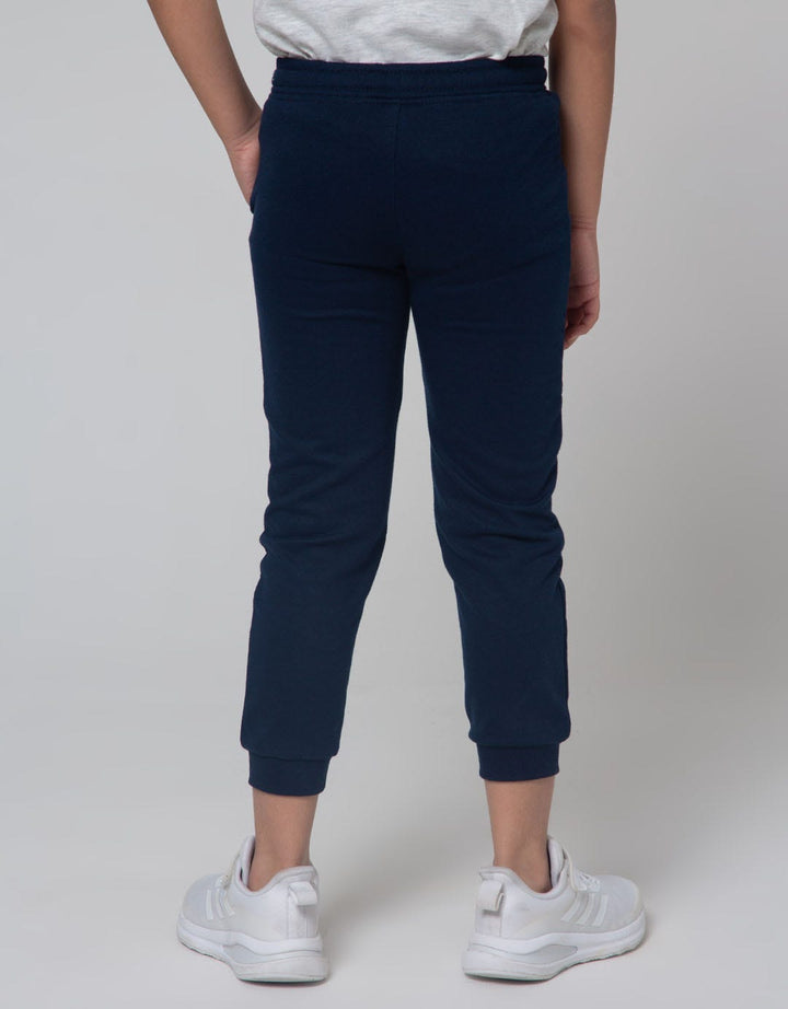 Little M Jogger Cut N Sewn Terry Zipper
