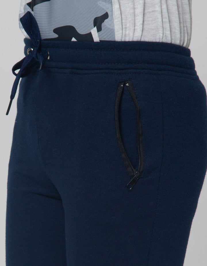 Little M Jogger Cut N Sewn Terry Zipper