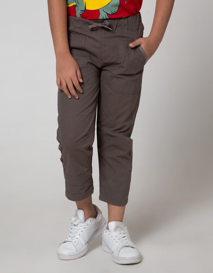 Little M Long Pants Woven Karet
