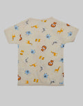 Pipiniko Short Sleeve T-Shirt Print Lion N Friend