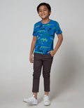 Little M Long Pants Woven Karet Non St