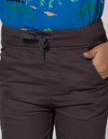 Little M Long Pants Woven Karet Non St