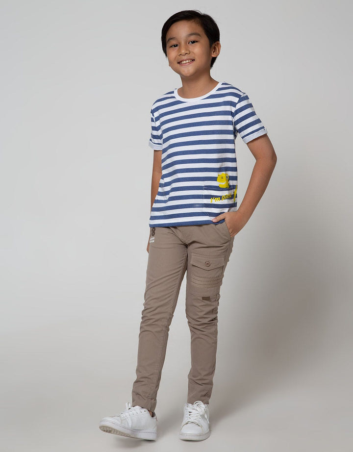 Little M Long Pants Woven Karet Kantong Depan