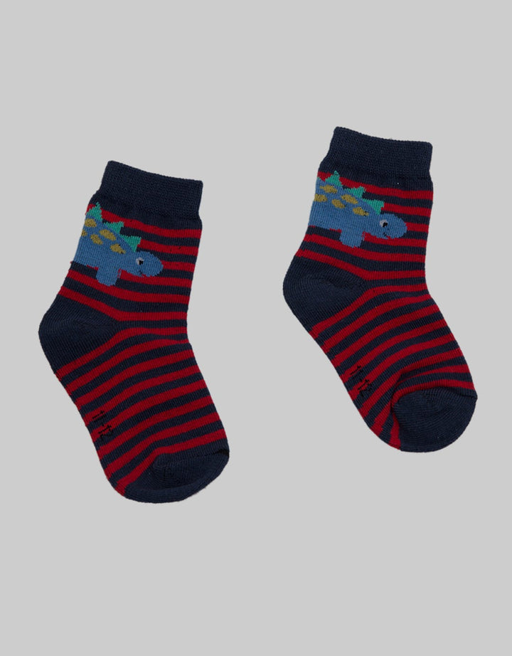 Pipiniko Socks Stripe Dino