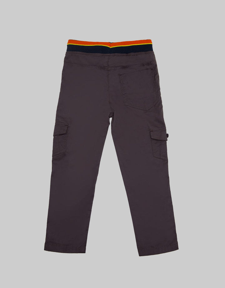 Little M Long Pants Woven  Rib Non St