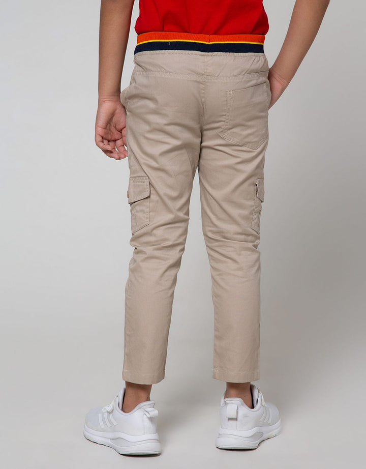Little M Long Pants Woven  Rib Non St