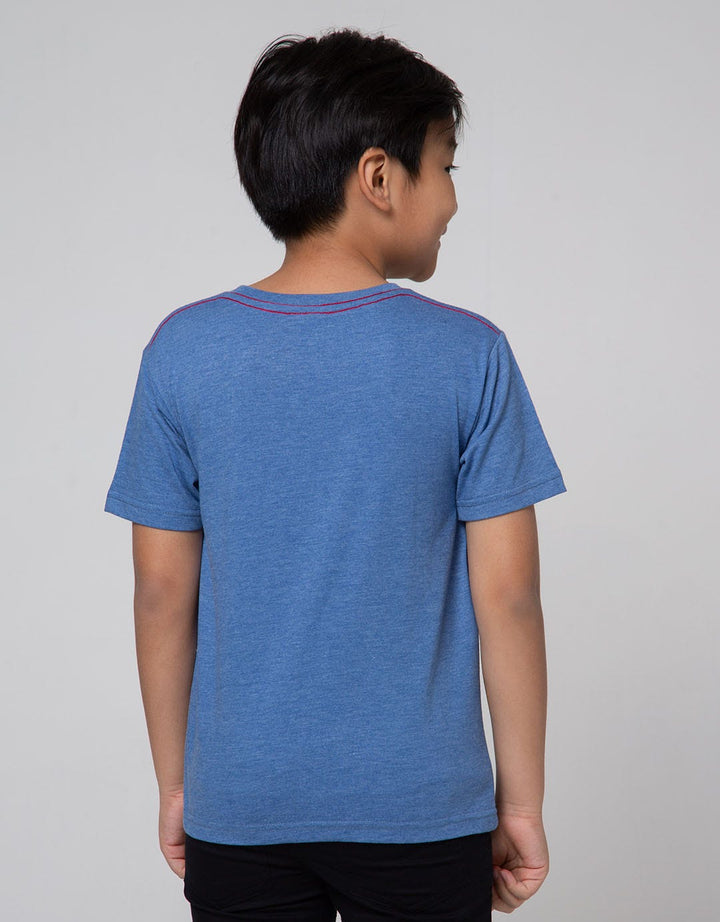 Little M Short Sleeve T-Shirt Space Aplikasi Flip