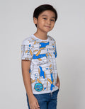 Little M Short Sleeve T-Shirt Pesawat Aplikasi