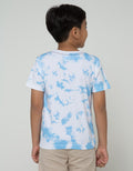 Little M Short Sleeve T-Shirt Tie Dyed Dino