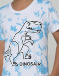 Little M Short Sleeve T-Shirt Tie Dyed Dino