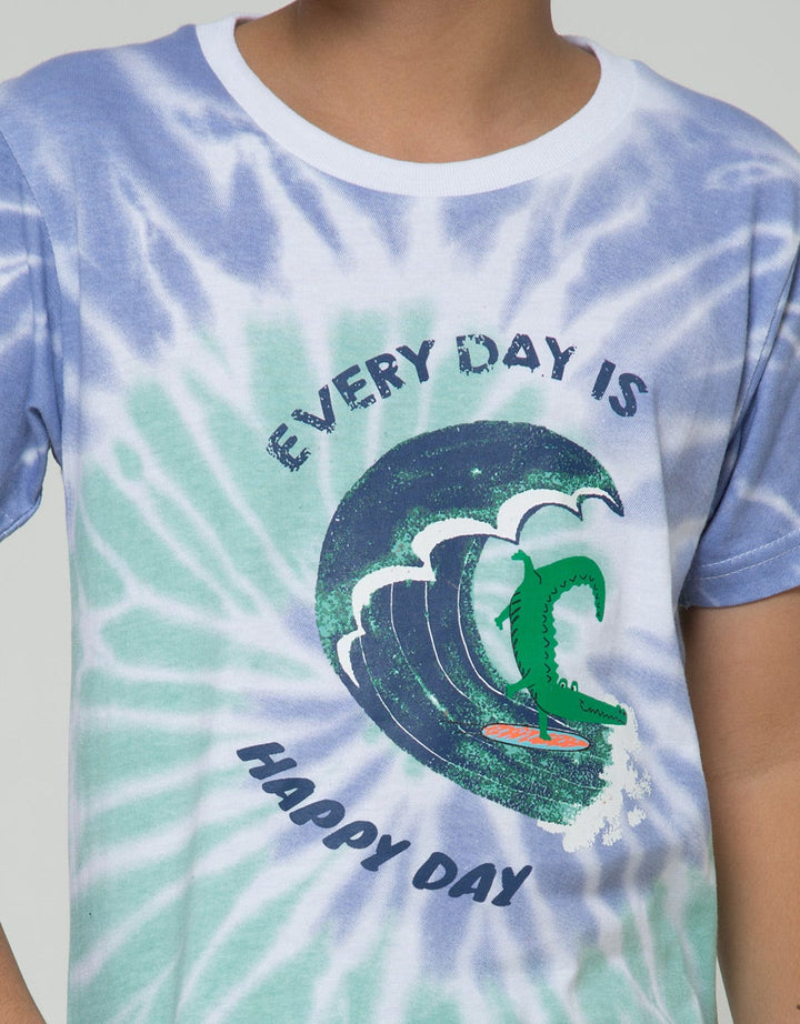 Little M Short Sleeve T-Shirt Tiedye