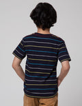 Little M Stripe Pocket Kaos Anak Laki-laki