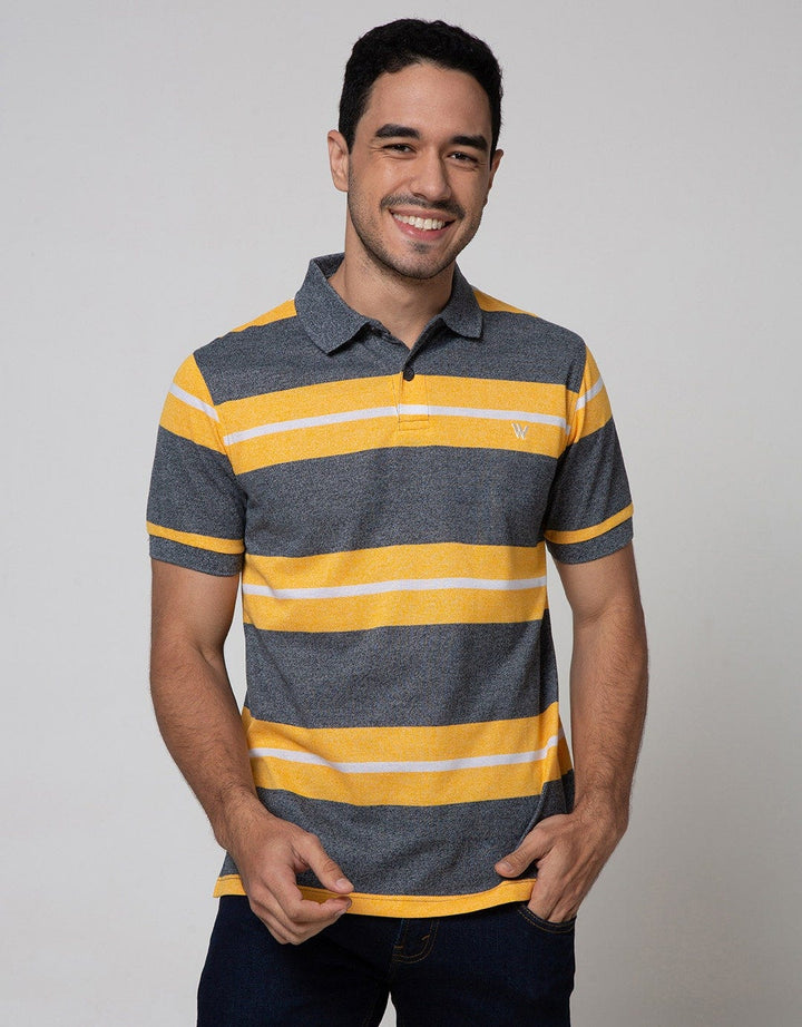 Walrus  Polo Studio Three Color Stripe