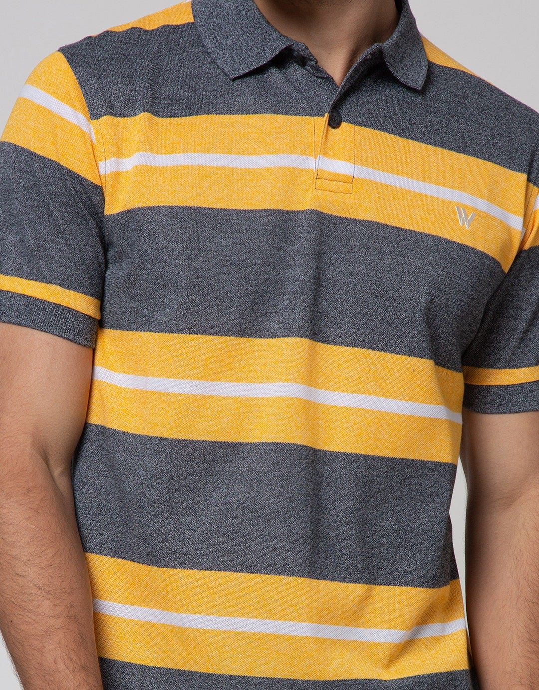 Walrus  Polo Studio Three Color Stripe