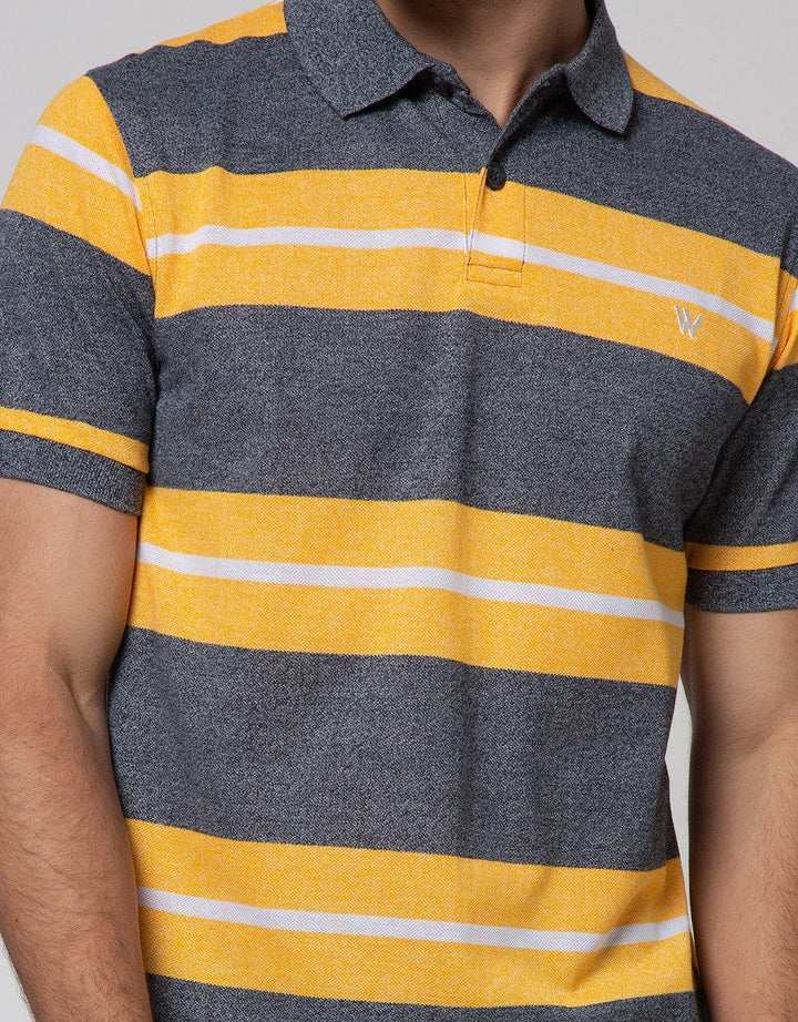 Walrus  Polo Studio Three Color Stripe