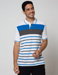 Walrus Two Tone Striped Polo Shirt