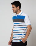 Walrus Two Tone Striped Polo Shirt