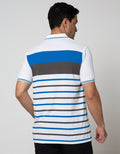 Walrus Two Tone Striped Polo Shirt