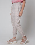 Details Checkers All Celana Panjang Wanita