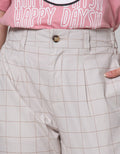 Details Checkers All Celana Panjang Wanita