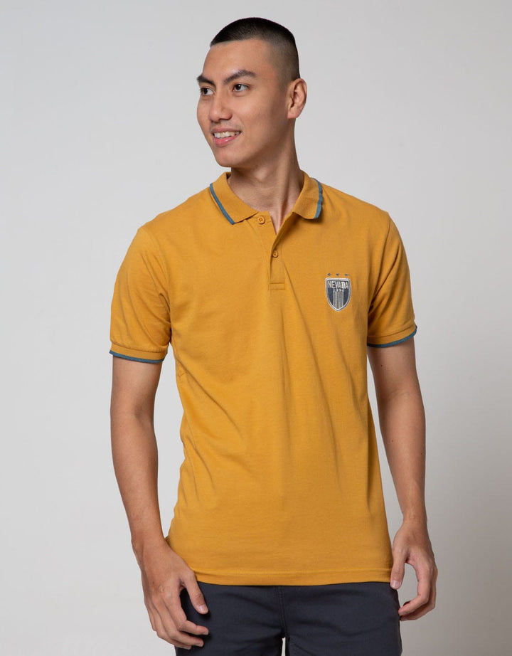 Nevada Short Sleeve Polo Shirt Jersey Bordir