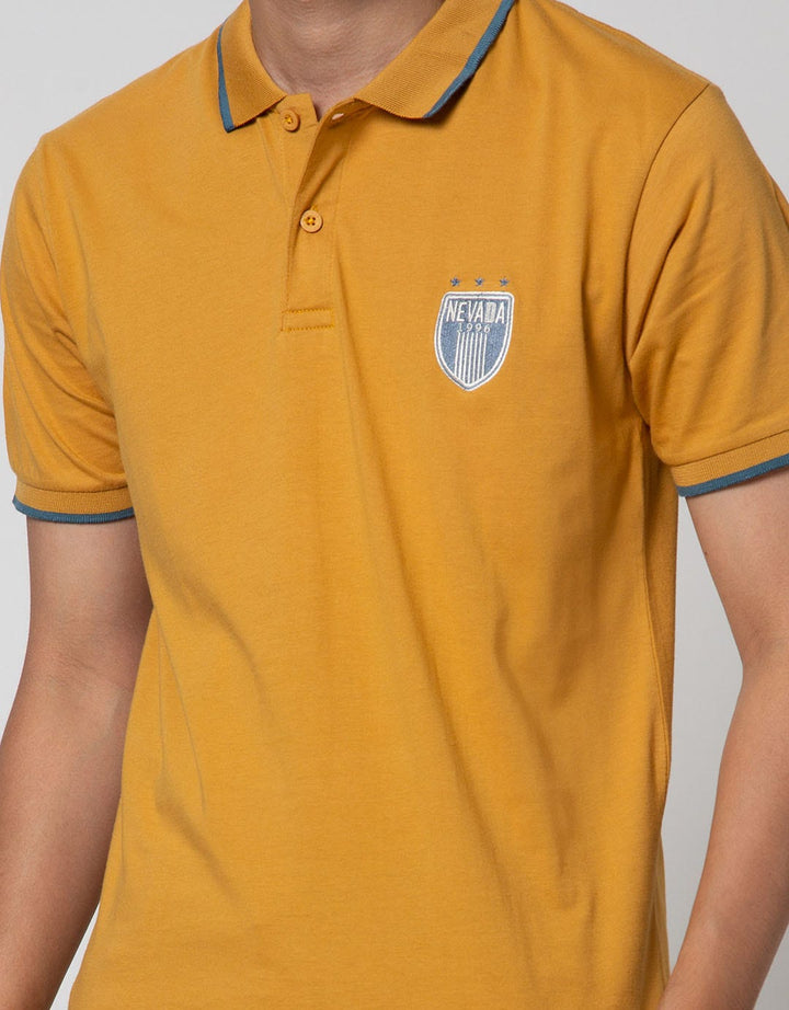 Nevada Short Sleeve Polo Shirt Jersey Bordir