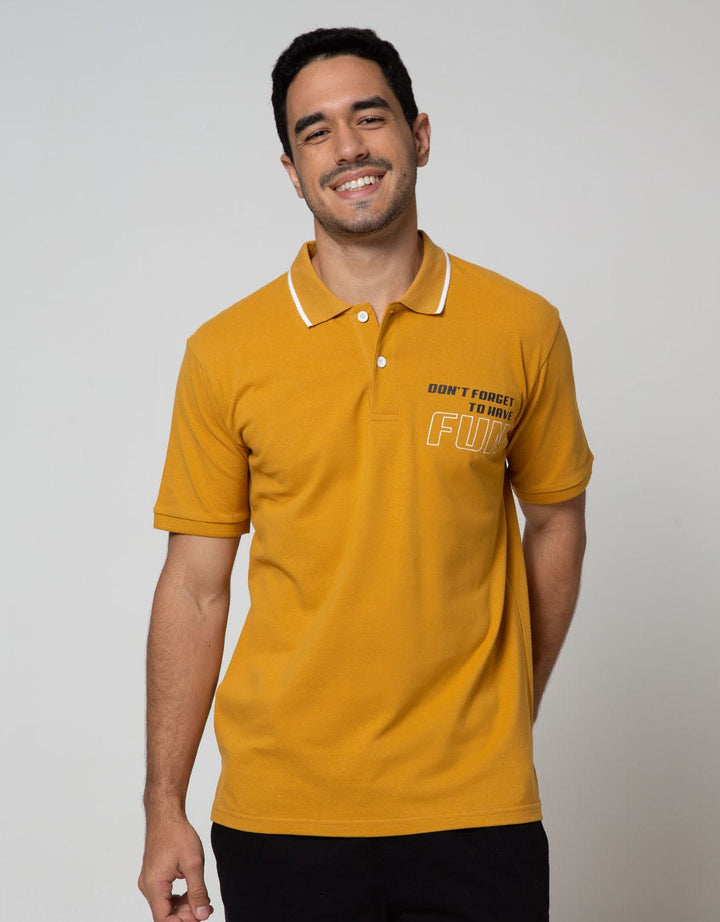 Nevada Short Sleeve Polo Shirt Print Fun