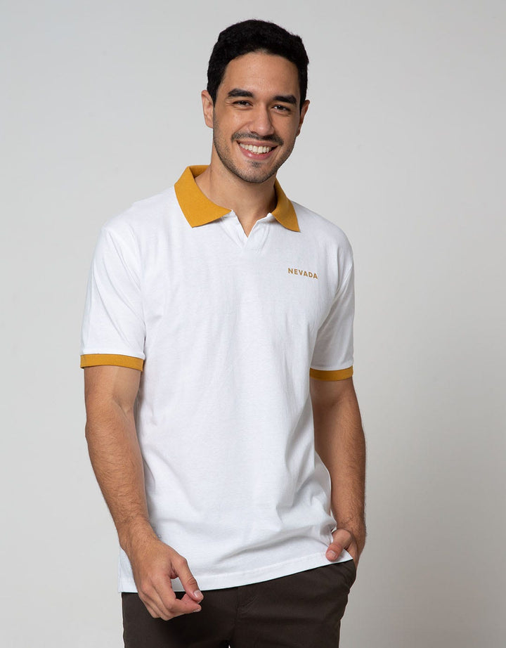 Nevada Short Sleeve Polo Shirt Color Contrast