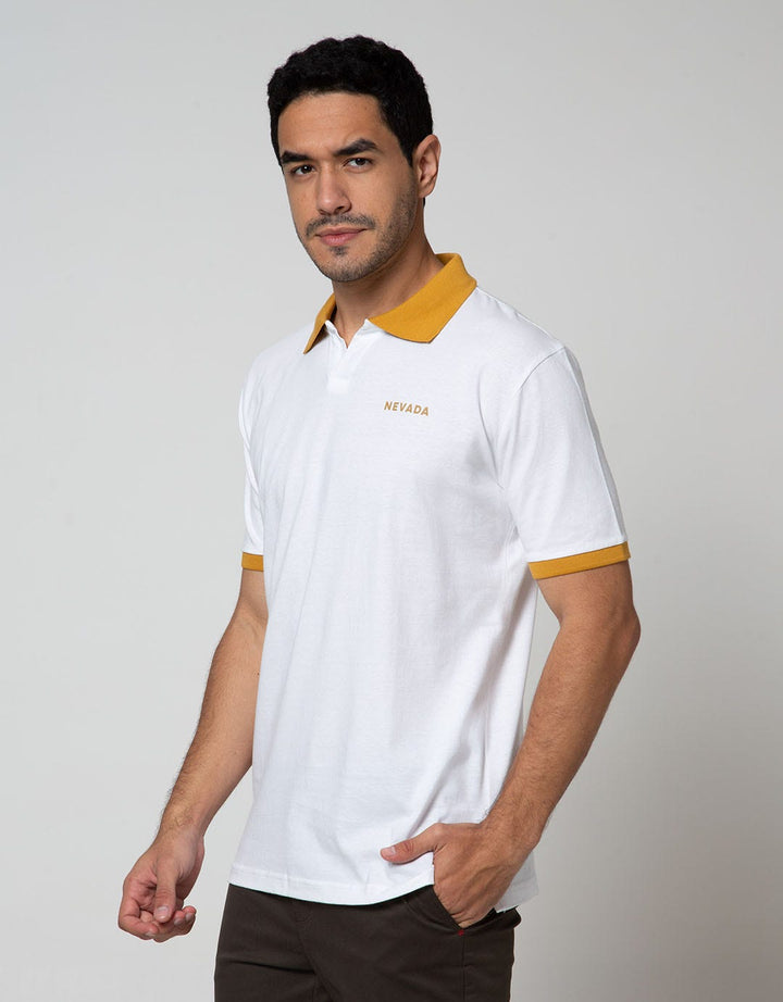 Nevada Short Sleeve Polo Shirt Color Contrast