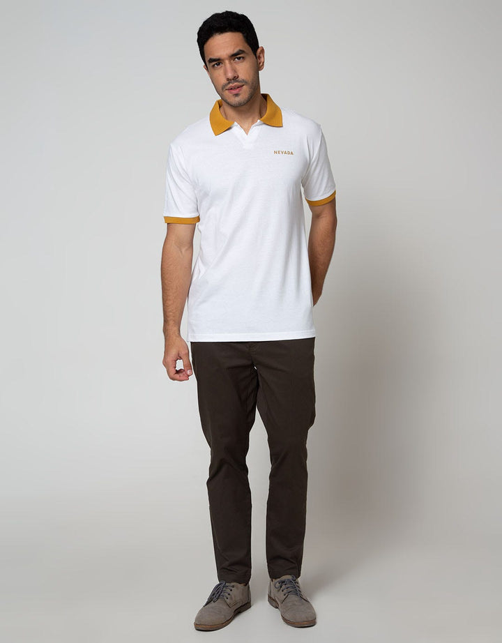 Nevada Short Sleeve Polo Shirt Color Contrast