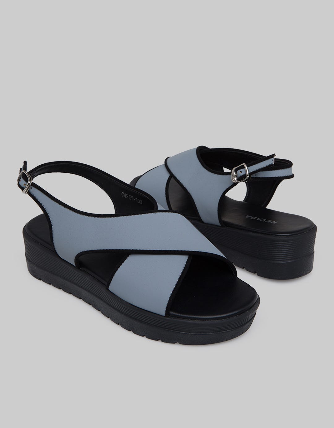 Nevada Slingback Sandals Cross Strap Casey100