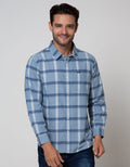 Nevada Long Sleeve Shirt Checked Casual